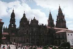 katedrála v Santigo de Compostela